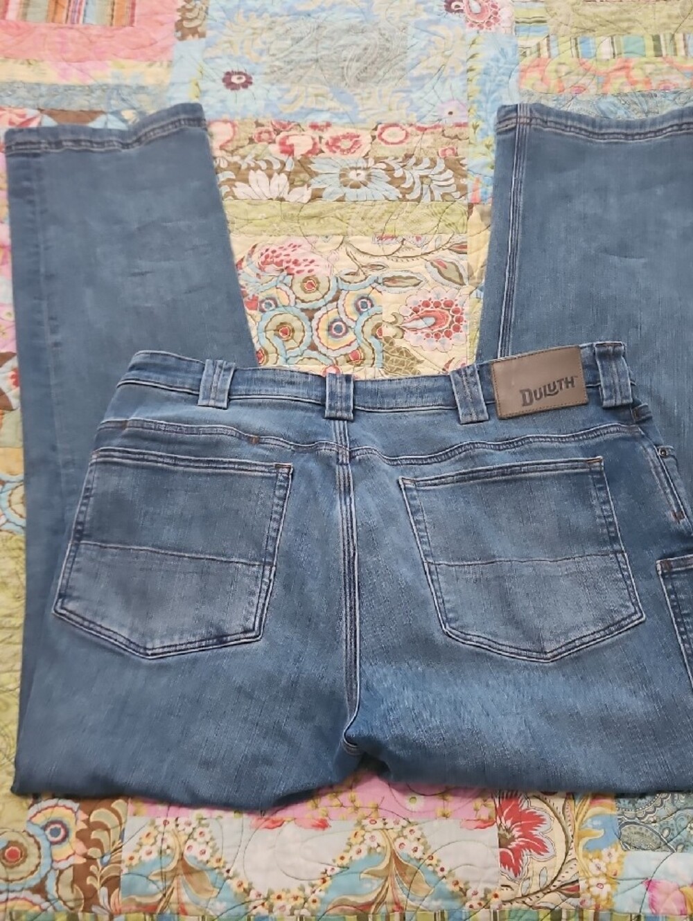 Duluth Trading Co Ballroom Double Flex Jeans 36x32 - Picture 4 of 5